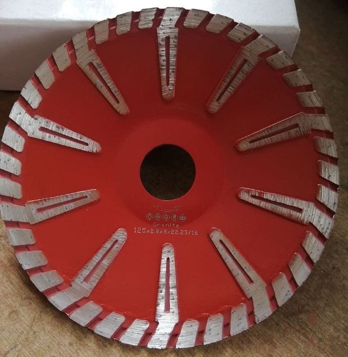 T-shaped Continuous Turbo Rim Concave Blade