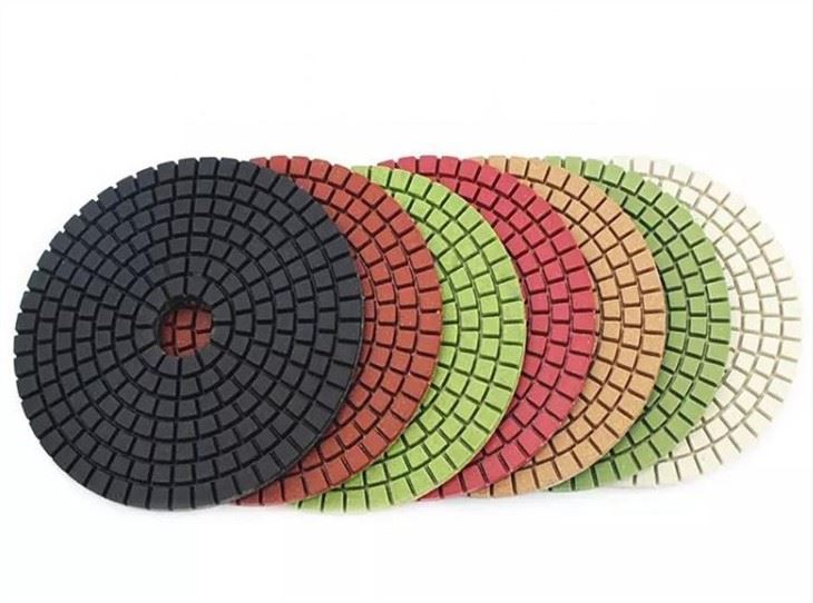 flexible diamond stone polishing pads